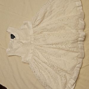 White lace dress Size 4